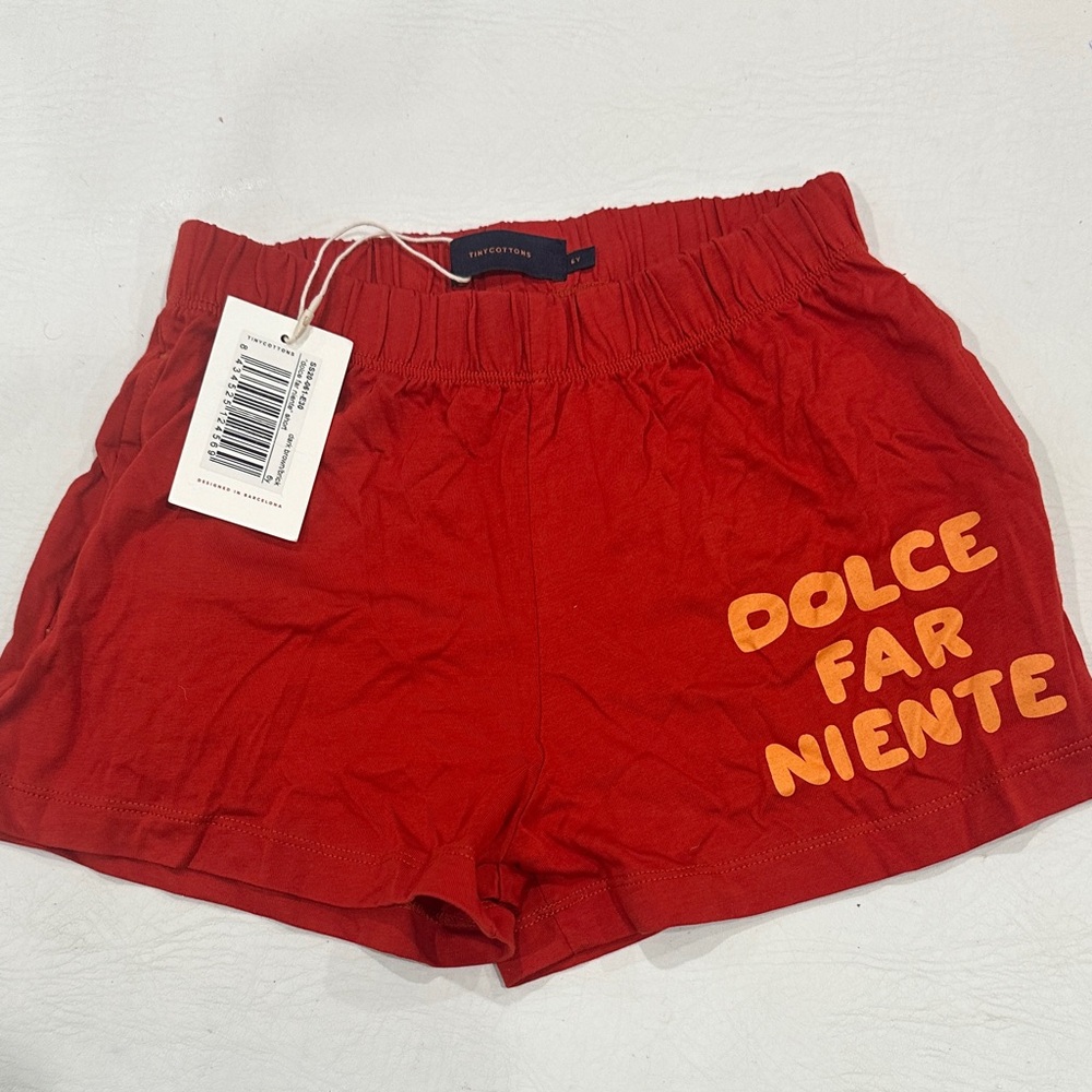 Tinycottons Egyptian cotton shorts NWT